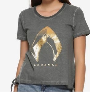 Her Universe Aquaman side tie tee